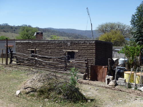 Some adobe homes.